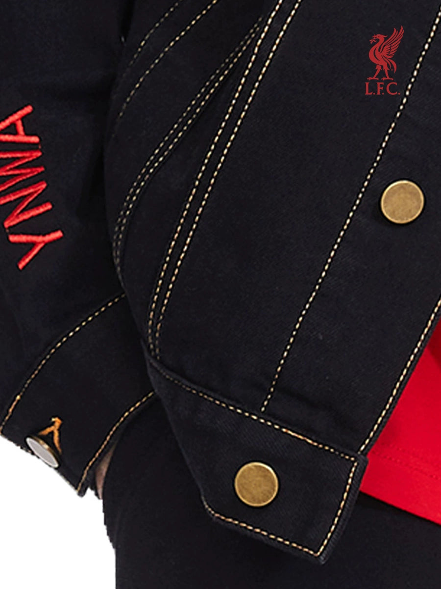 Liverpool Embroidered Denim Jacket