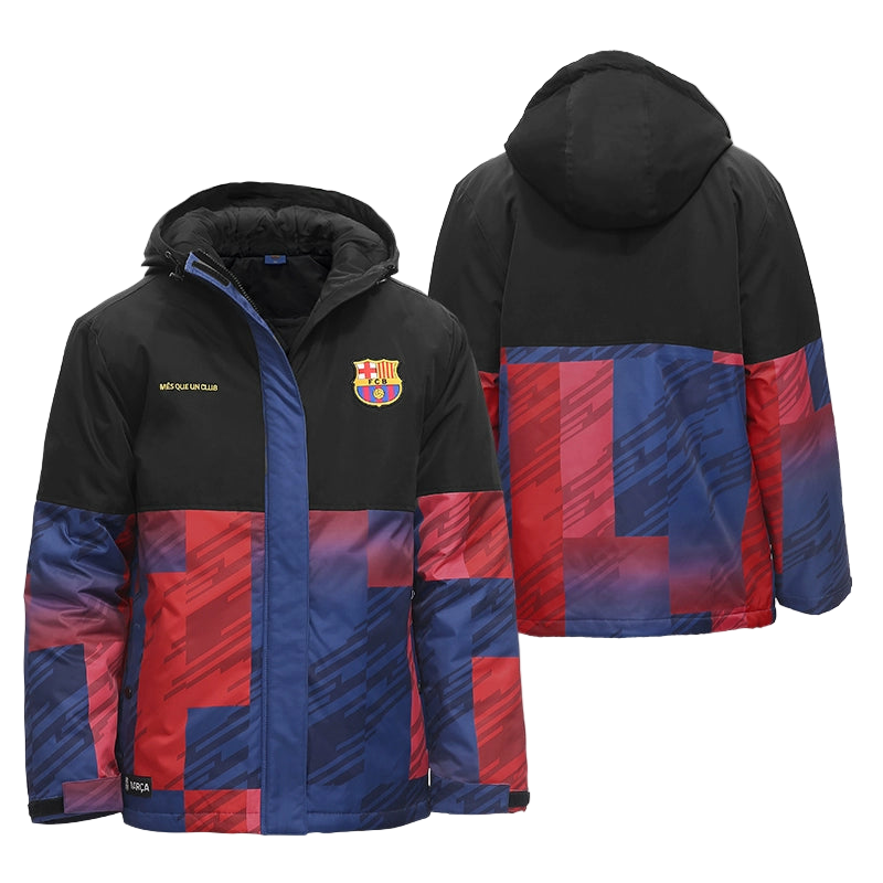 Fc Barcelona Cotton Thickened Coat Jacket