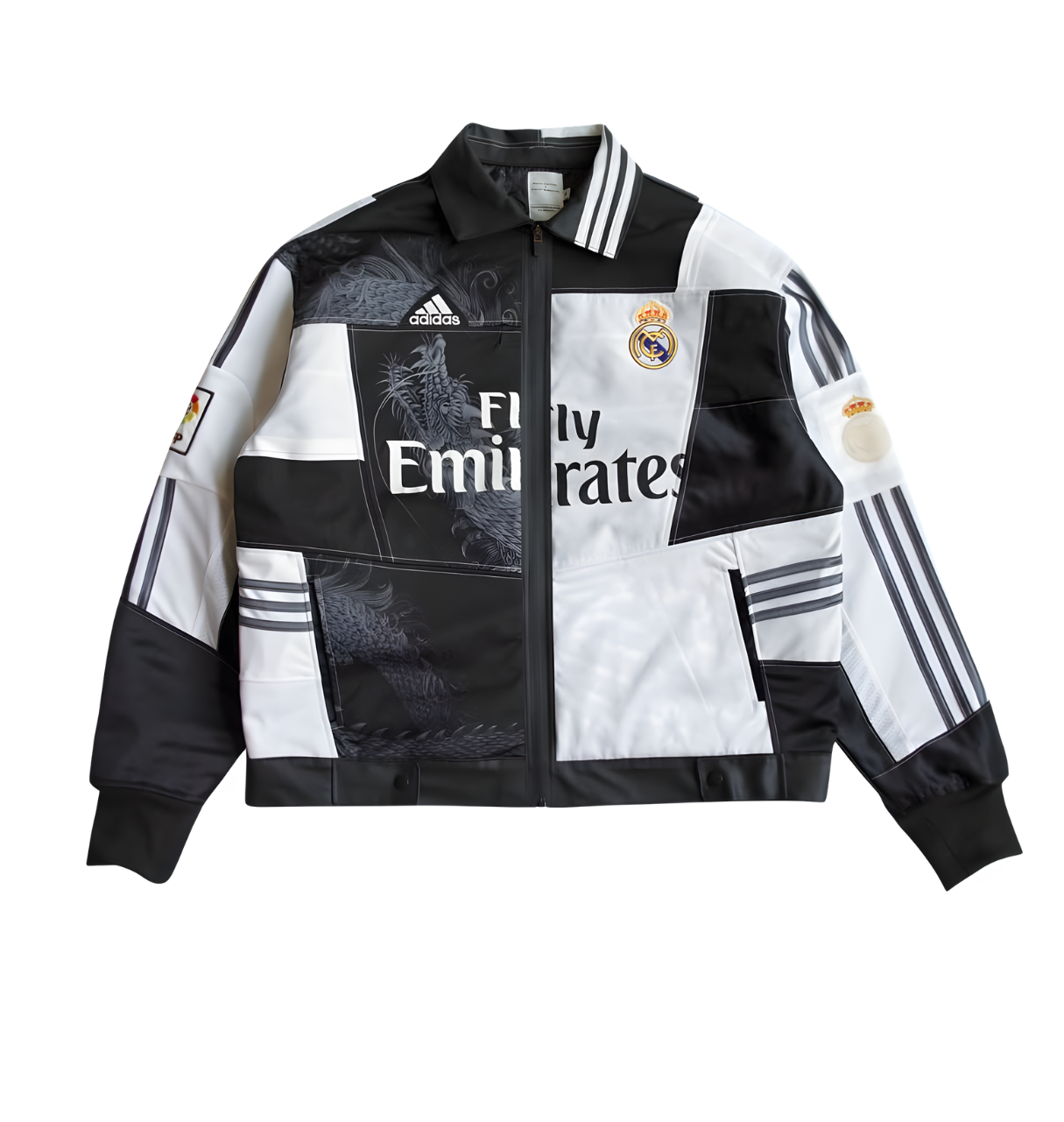 Real Madrid Leather Jacket