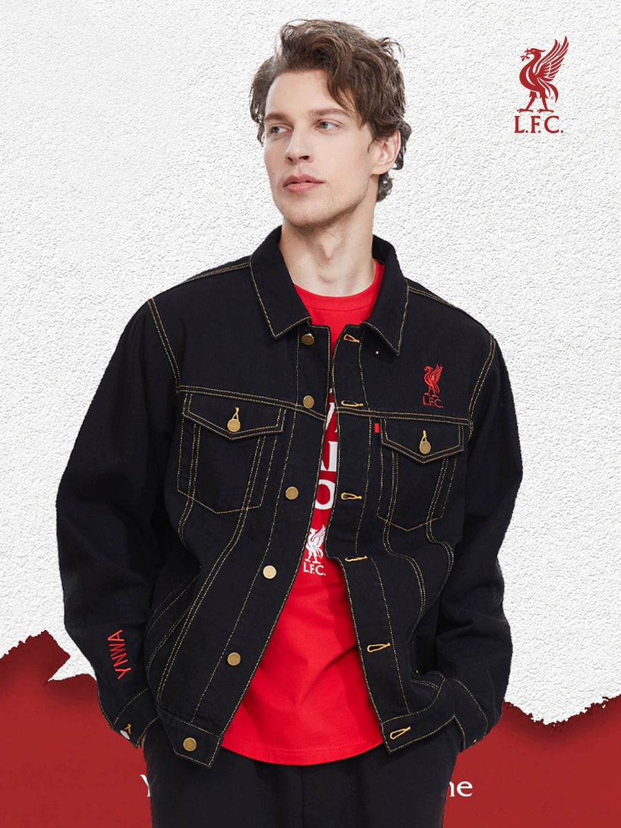 Liverpool Embroidered Denim Jacket