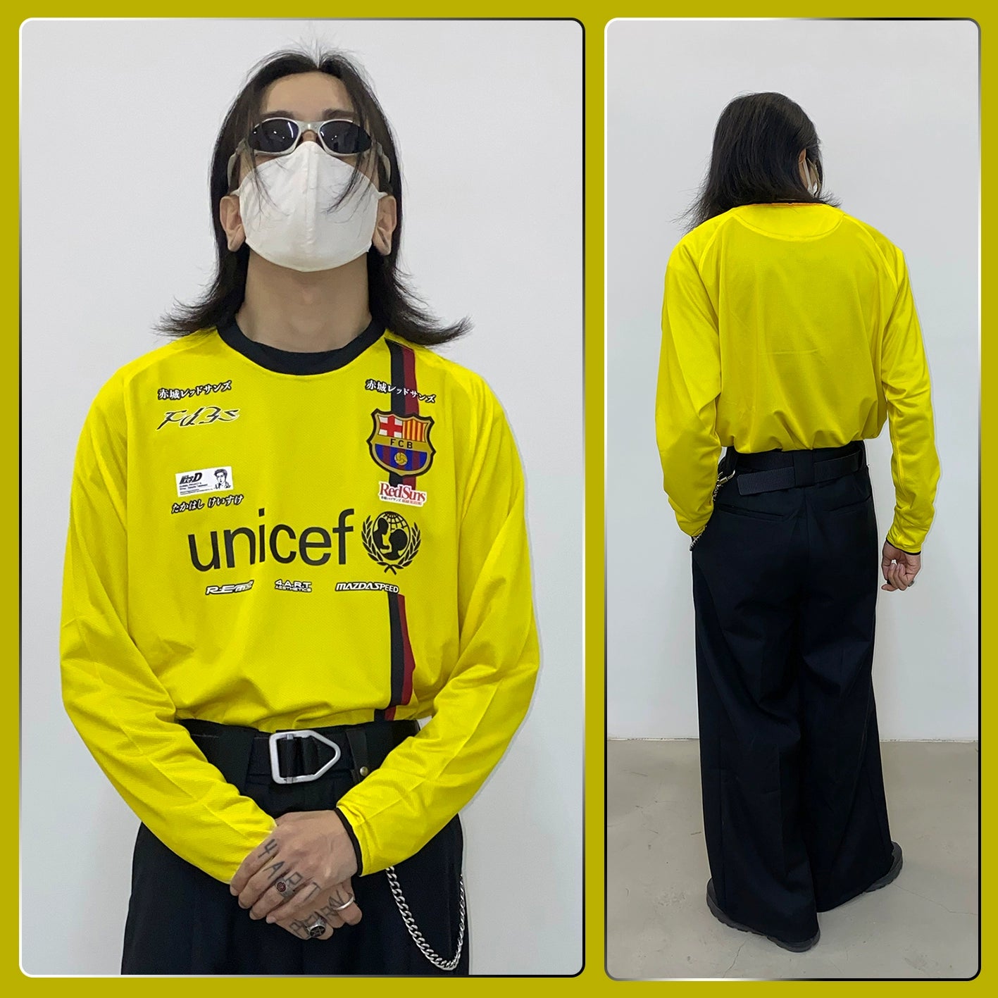 Fc Barcelona X Keisuke Takahashi Mazda RX7 FD3S Jersey