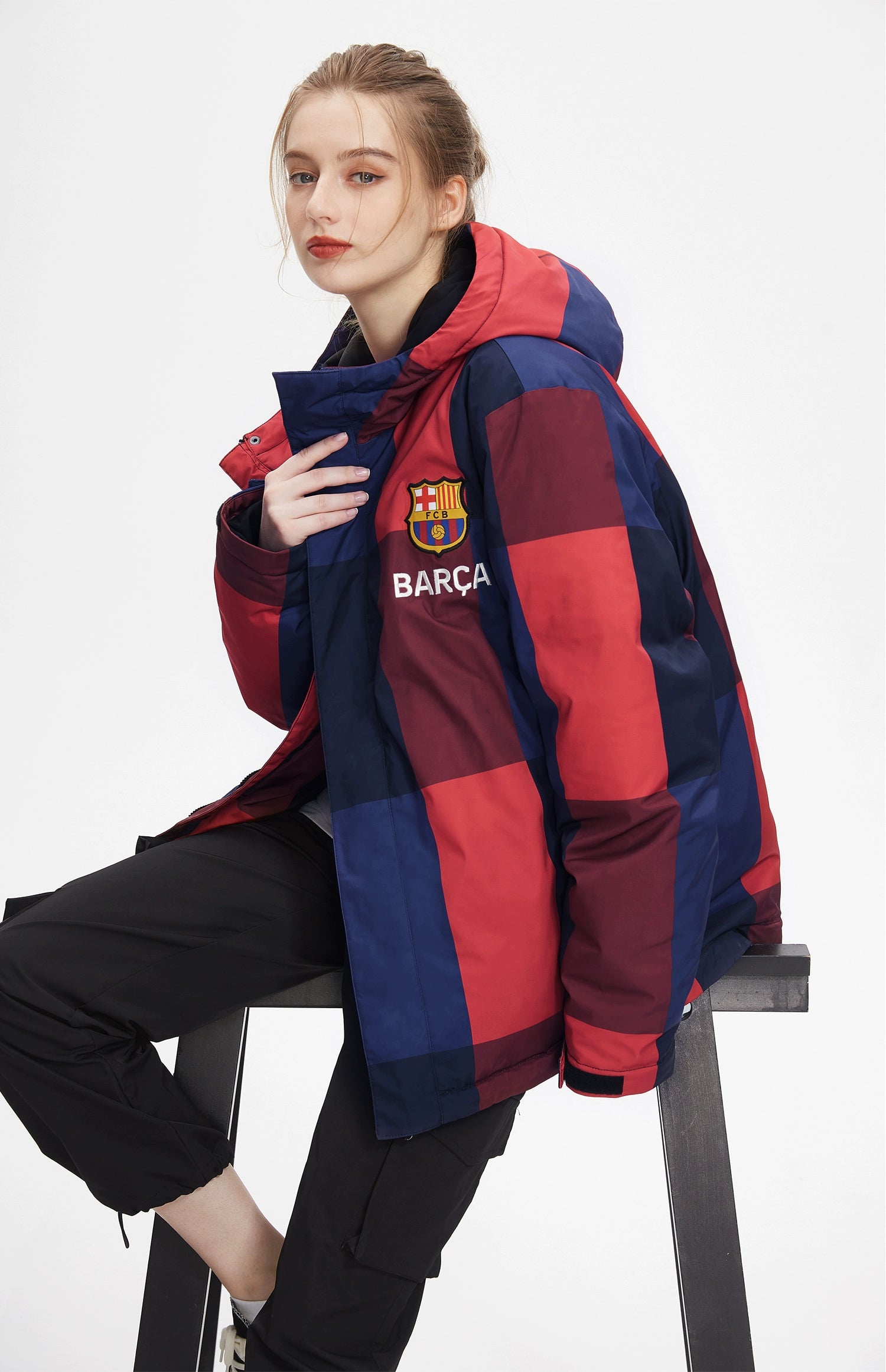 FC Barcelona Autumn And Winter Jacket