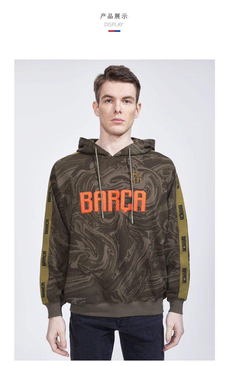 11Remake Fc Barcelona Remake Hoodie