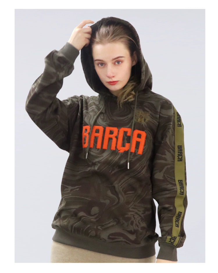 11Remake Fc Barcelona Remake Hoodie