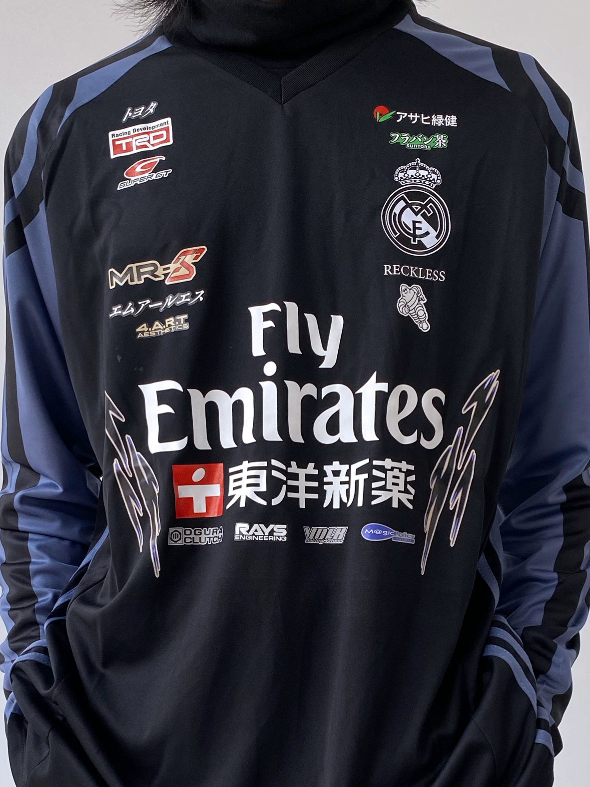 Real Madrid X Toyota MR-S SuperGT TEAM RECKLESS Jersey