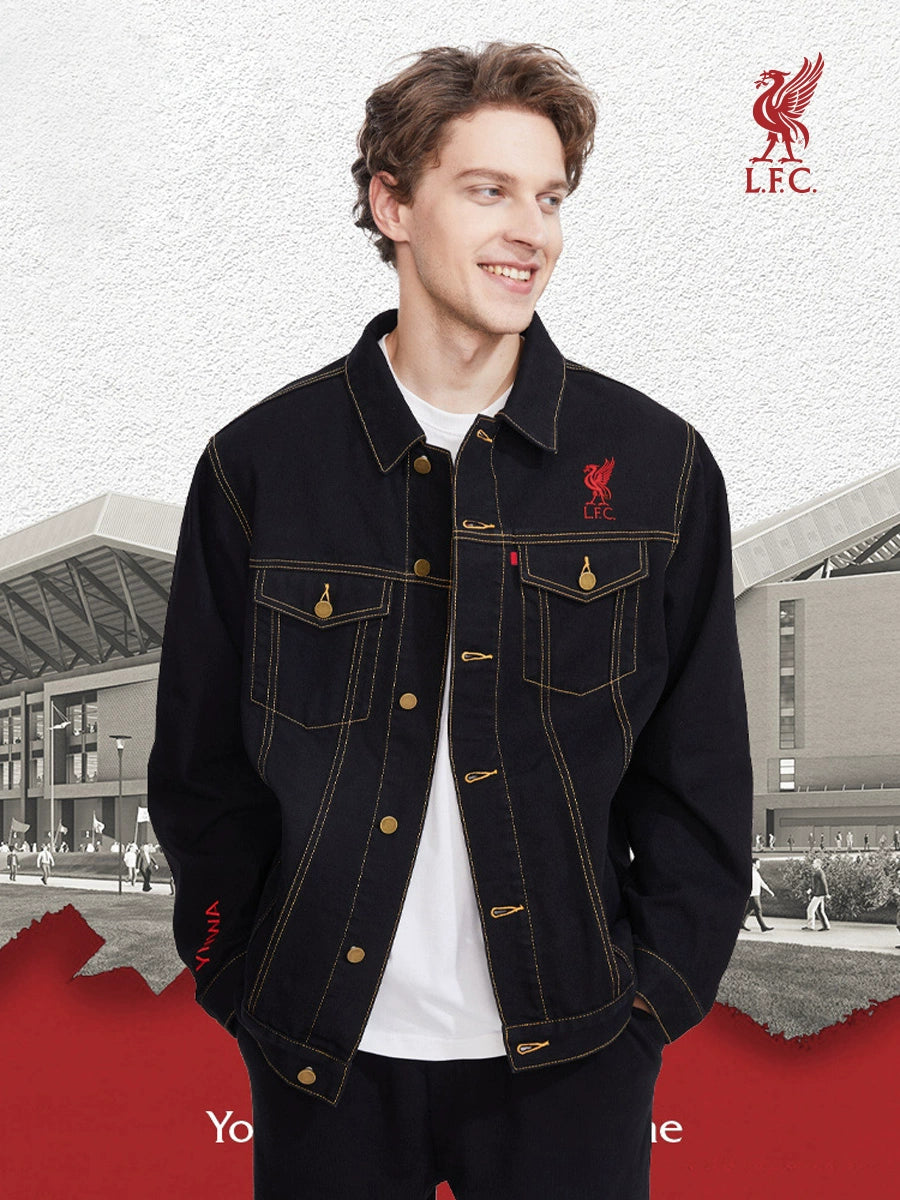 Liverpool Embroidered Denim Jacket