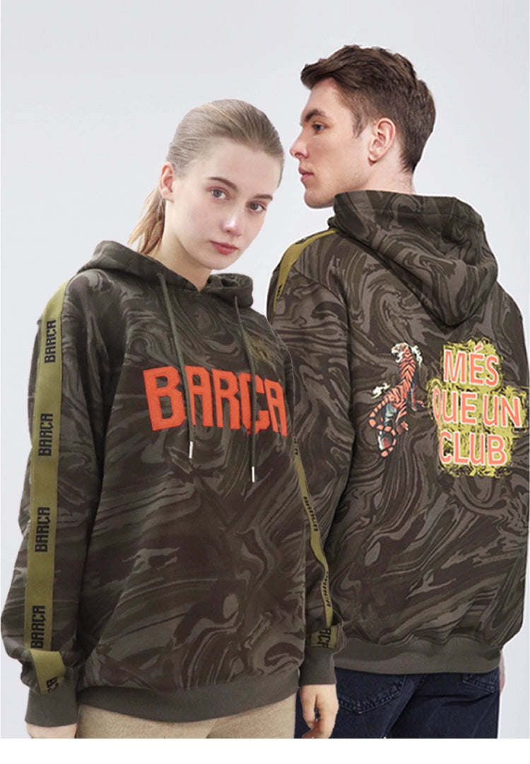 11Remake Fc Barcelona Remake Hoodie