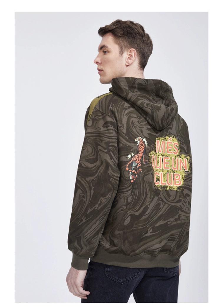 11Remake Fc Barcelona Remake Hoodie