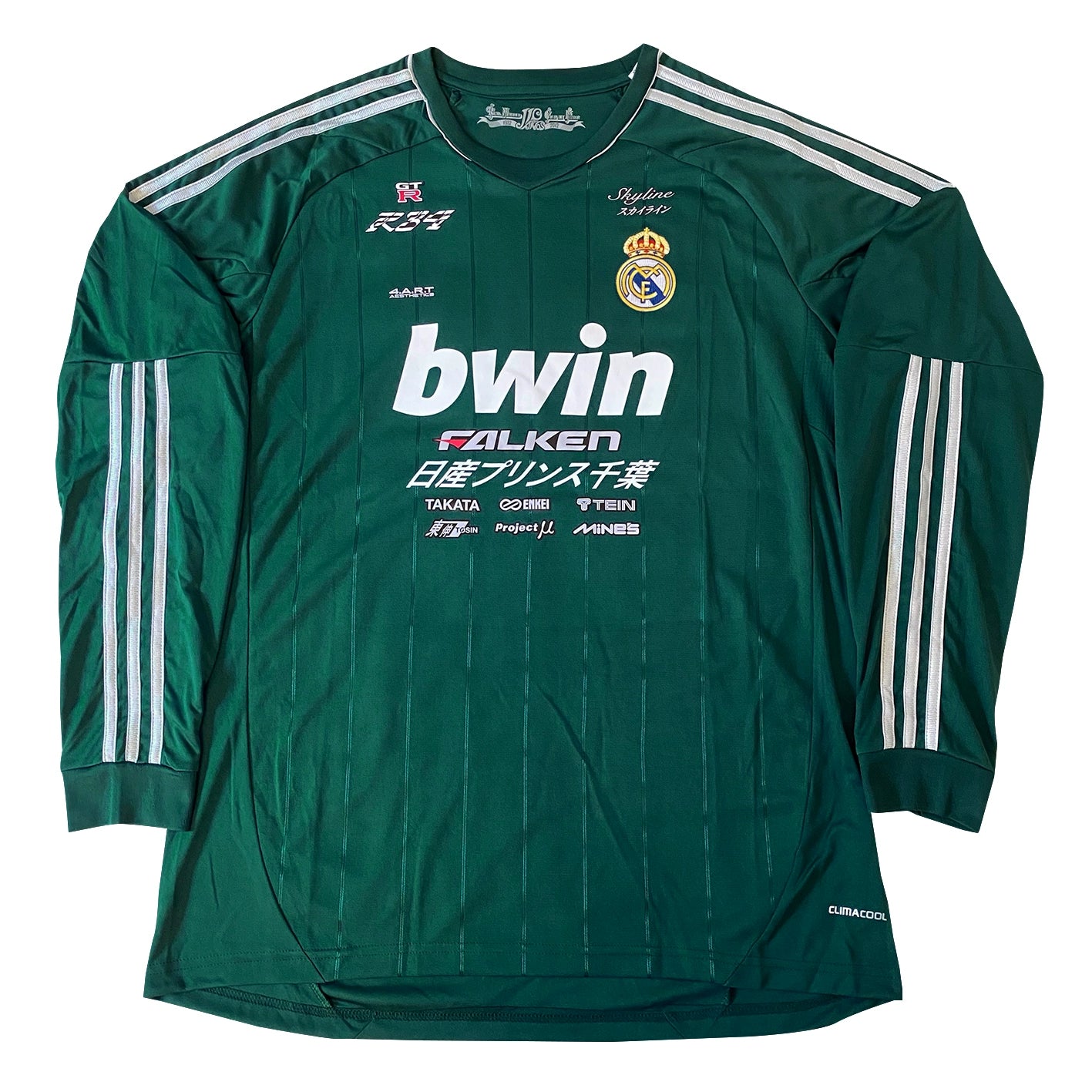 Real Madrid X Nissan Chiba Skyline GTR R34 Jersey