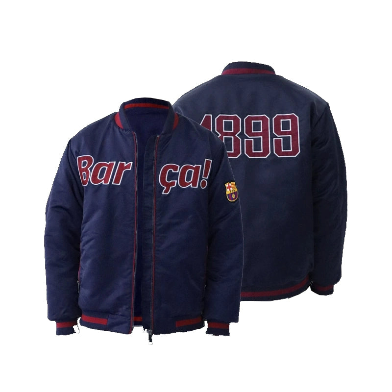 FC Barcelona Satin Flight Jacket