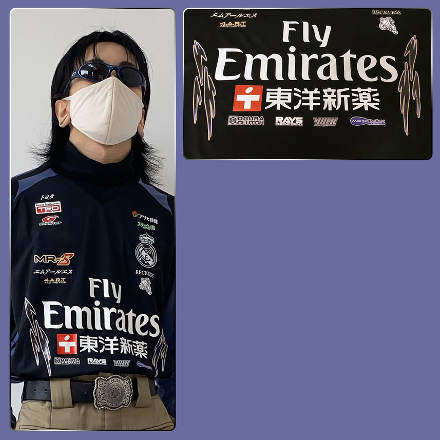 Real Madrid X Toyota MR-S SuperGT TEAM RECKLESS Jersey