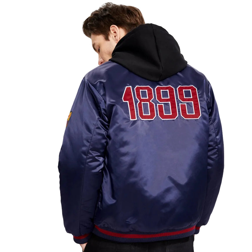 FC Barcelona Satin Flight Jacket