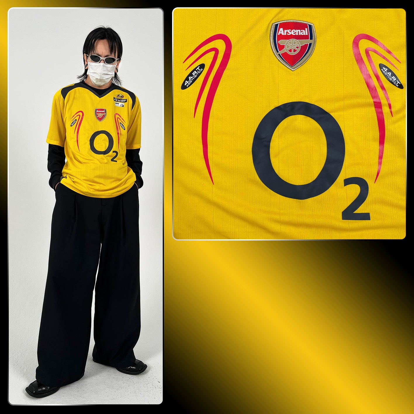 Arsenal X Ghost Shark Auto Select Nissan GTR R34 0506 Jersey