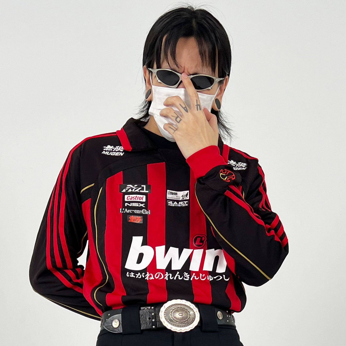 Ac Milan X Nissan Castrol mugen NSX NA1 0607 Jersey