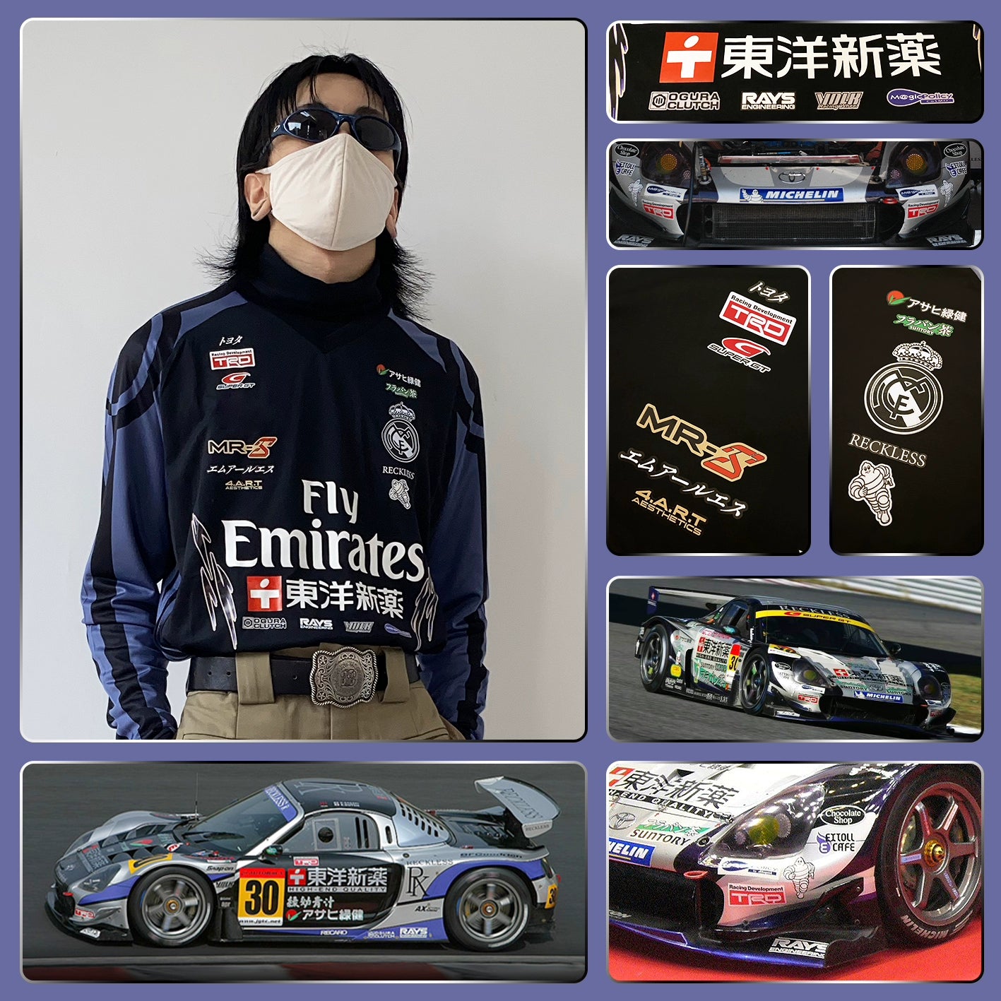 Real Madrid X Toyota MR-S SuperGT TEAM RECKLESS
