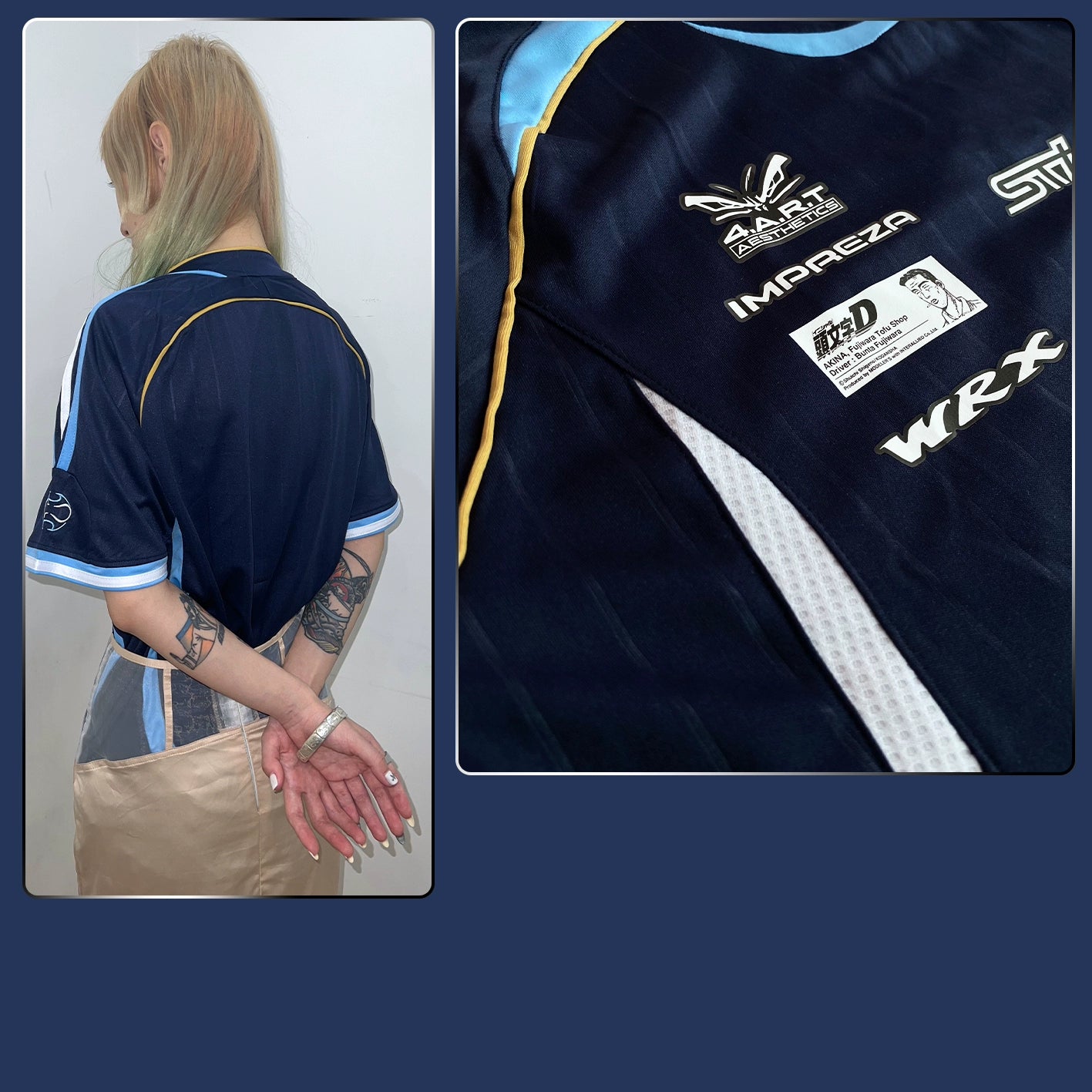 Argentina X Fujiwara Wentai WRC GC8 sti 06 Jersey