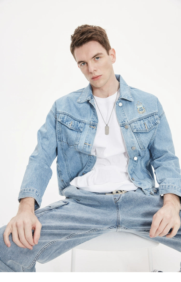 Argentine X Messi Denim Jacket
