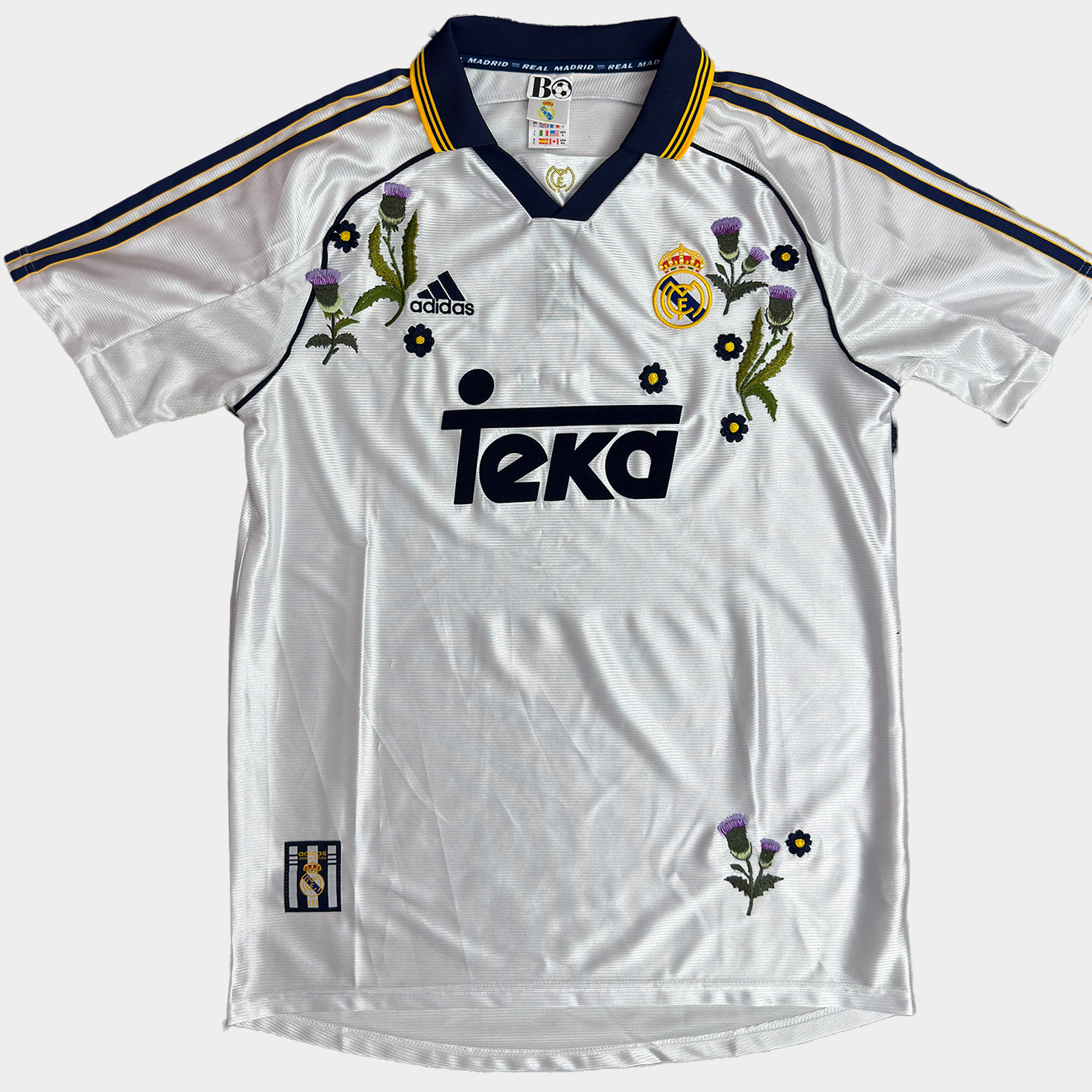 Real Madrid Embroidered Jersey 1999/2000